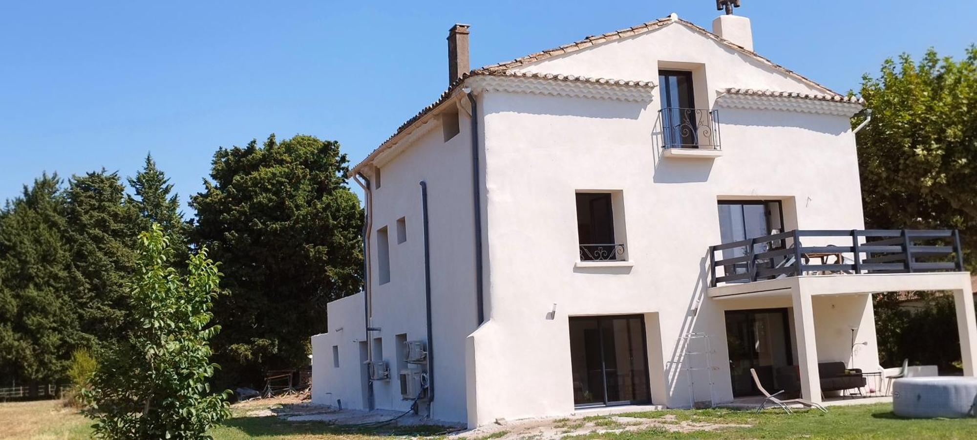 Mas En Provence Villa Le Thor Exteriör bild